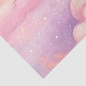 Het whimsical Pastel Cloud Series Design 10 Tissuepapier (Detail)