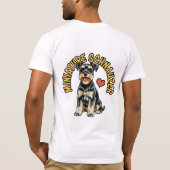 Het Whiskered Wonder T-shirt (Achterkant)