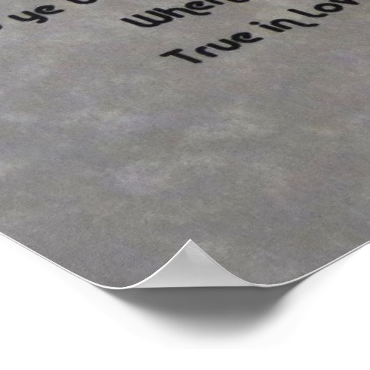 Het Wiccan Rede Canvas Poster (Hoek)