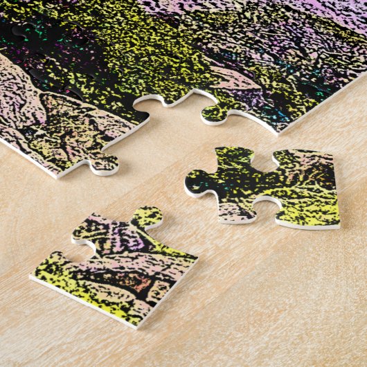 Het Wichita-gebergte Legpuzzel (Zijkant)