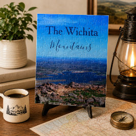 Het Wichita-gebergte Oklahoma Jigzaag Puzzle Legpuzzel