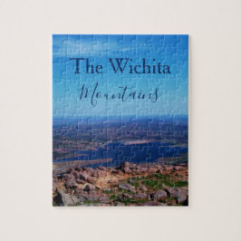 Het Wichita-gebergte Oklahoma Jigzaag Puzzle Legpuzzel
