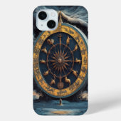 Het wiel van de Fortune Case-Mate iPhone Case (Achterkant)
