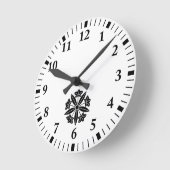 Het wiel van de gentiaan ronde klok (Hoek)