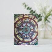 Het wiel van de lijn van de Tijdopgave Briefkaart (Staand voorkant)