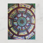 Het wiel van de lijn van de Tijdopgave Briefkaart (Voorkant)