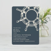 Het wiel van het schip | Vrijgezellenfeest voor we Kaart (Staand voorkant)