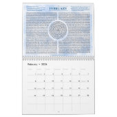 Het wiel van Mystic van the Year 2015 Wall Calenda Kalender (Feb 2026)