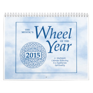 Het wiel van Mystic van the Year 2015 Wall Calenda Kalender