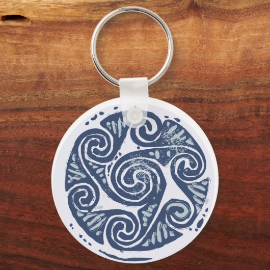 Het wiel van Taranis Sleutelhanger (Voorkant)