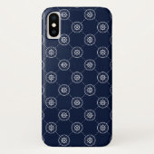 Het wielpatroon van de kapitein Case-Mate iPhone case (Achterkant)