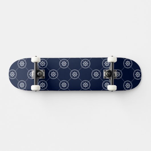 Het wielpatroon van de kapitein skateboard (Horizontaal)