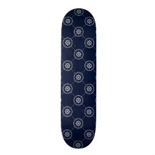 Het wielpatroon van de kapitein skateboard