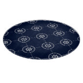 Het wielpatroon van de kapitein snijplank (Hoek)