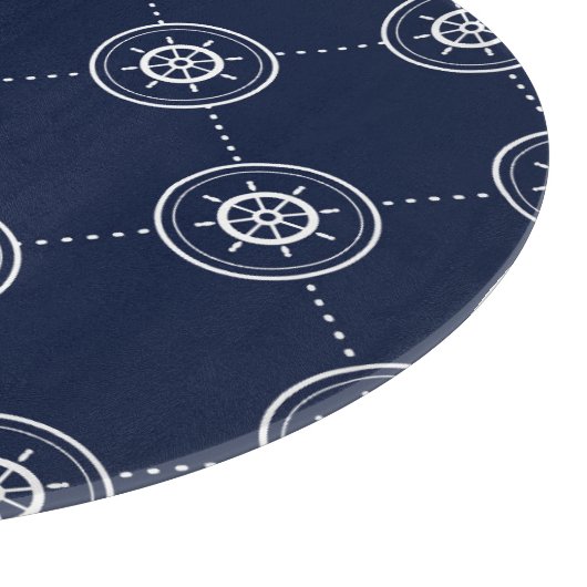 Het wielpatroon van de kapitein snijplank (Hoek)