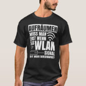 Het WiFi-signaal moet worden opgeknapt als het WiF T-shirt (Voorkant)