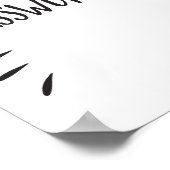 Het WiFi-wachtwoord is: Poster (Hoek)