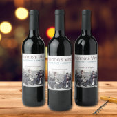 Het wijnetiket van Nonno's Vino Salute Rue de long Wijn Etiket