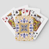 Het wijnpatroon van William Morris  Pokerkaarten (Achterkant)