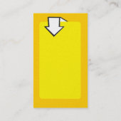 Het wijzen van de Collectieve Ontwerper van de Pij Visitekaartje (Achterkant)