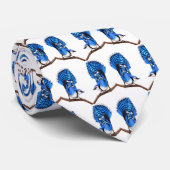 Het Wild Blue Jay Stropdas (Opgerold)