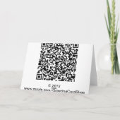 Het wilde Afrikaanse Wenskaart van Olifanten en Kaart (Achterkant)