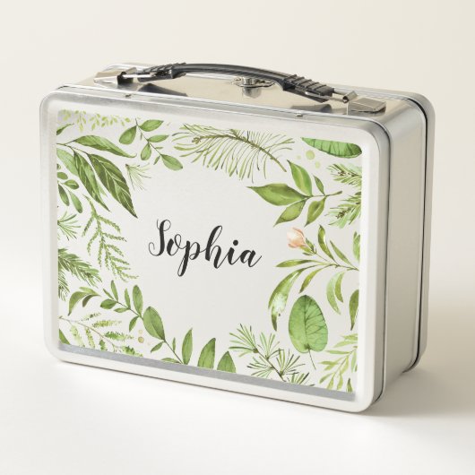 Het Wilde Groene Gepersonaliseerde Gebladerte van (Achterkant)