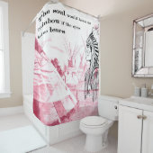 het wilde westen douchegordijn (In situ)