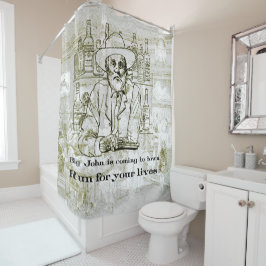 het wilde westen douchegordijn