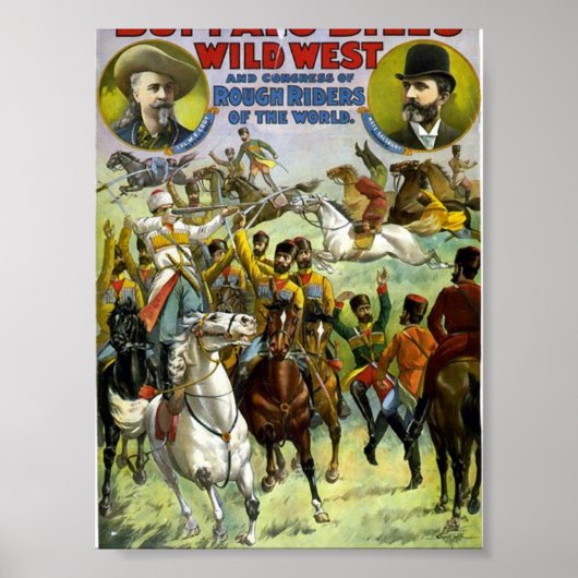 Het wilde westen van Buffalo Bill en het Congres v Poster (Voorkant)
