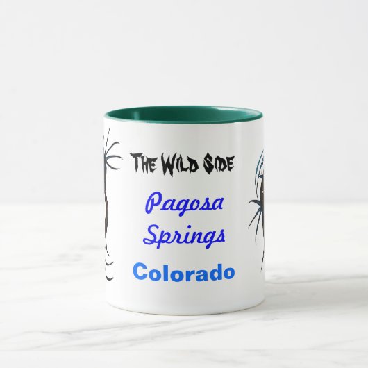 Het wilde zijmasker mok (Midden)