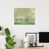 Het Willows - Claude Monet Fine Art Poster (Thuiskantoor)