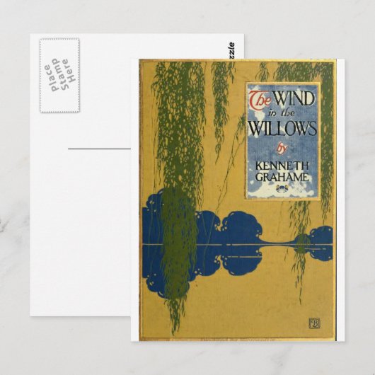 Het Wind in de Wilgen Briefkaart (Voorkant / Achterkant)