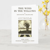 Het Wind in de Wilgen Kaart (Gele Bloem)