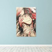 Het Wind Van Veranderingen Canvasprint Emotie Schi Canvas Afdruk (Insitu (Houten vloer))