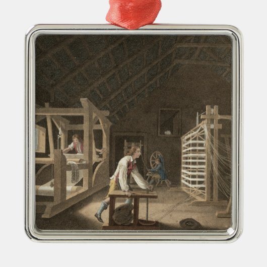 Het winden, het Warping met een Nieuwe Verbeterde  Metalen Ornament (Voorkant)