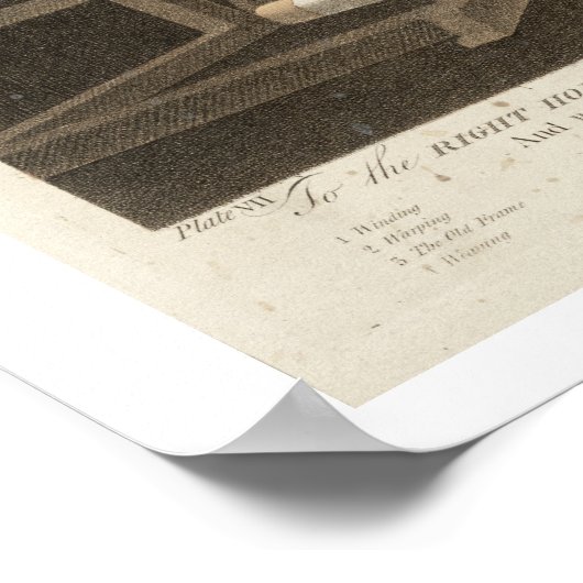 Het winden, het Warping met een Nieuwe Verbeterde Poster (Hoek)