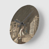 Het winden, het Warping met een Nieuwe Verbeterde  Ronde Klok (Hoek)