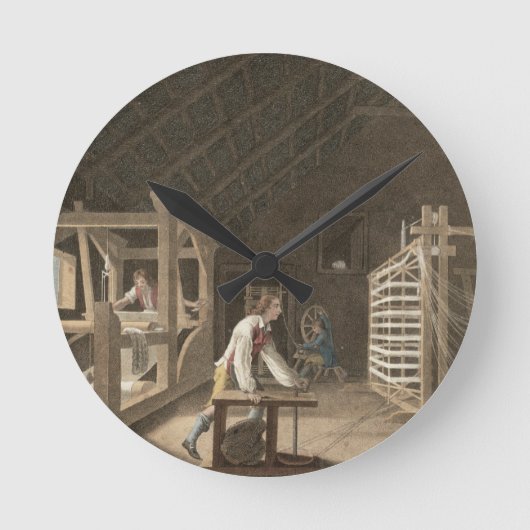 Het winden, het Warping met een Nieuwe Verbeterde  Ronde Klok (Voorkant)