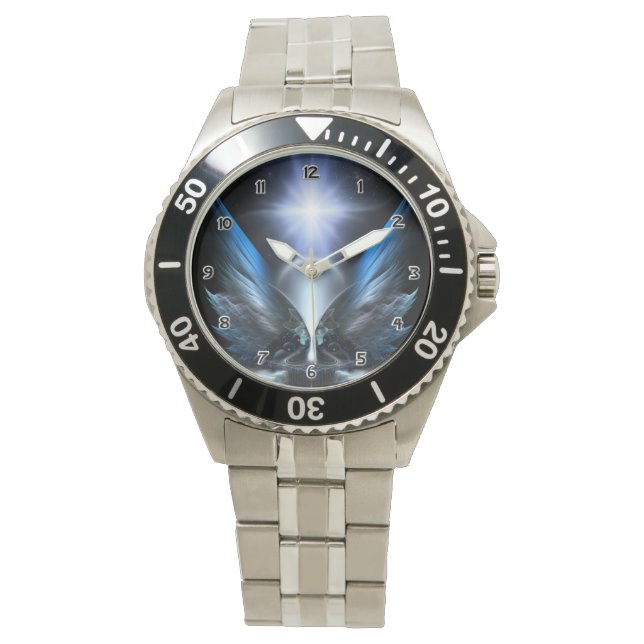 Het Wings Of Anthropolis Polshorloge Horloge (Voorkant)