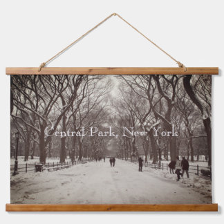 Het winkelcentrum hangend wandkleed