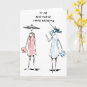 Het Winkelen van dames uit de Kaart van de (Gele Bloem)