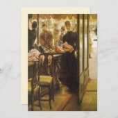 Het winkelmeisje van James Tissot, Victoriaans kun (Voorkant / Achterkant)