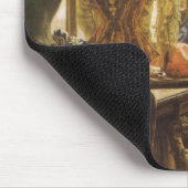 Het winkelmeisje van James Tissot, Victoriaans kun Muismat (Hoek)