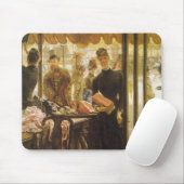 Het winkelmeisje van James Tissot, Victoriaans kun Muismat (Met muis)