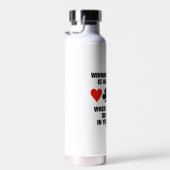 Het winnen bij Brug is moeilijk te doen wanneer de Waterfles (Rechts)