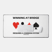 Het winnen bij Brug vereist een gemeenschappelijk  Bureaumat (Keyboard & Muis)