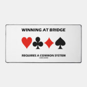 Het winnen bij Brug vereist een gemeenschappelijk  Bureaumat (Voorkant)