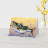 Het winnen kunst door J. Varpucanskis - Rang 7 Kaart (Gele Bloem)