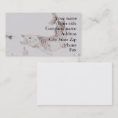 Het winnen kunstwerk door A. Smith, graad 6 Visitekaartje (Voorkant / Achterkant)